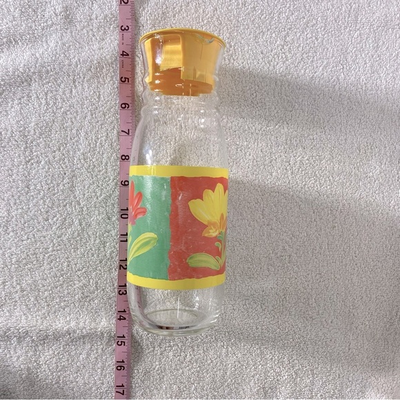 Vintage Gardenia Luminarc Arc France Glass Pitcher Carafe With Lid - Picture 2 of 12